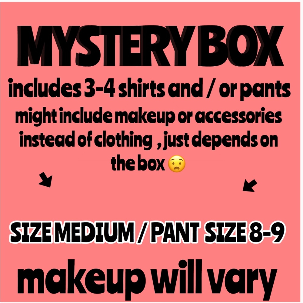 mystery boxes !